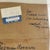 American Salvaged Framed Chaim Gross Shipping Parcel Label With Personal Note on Back, Ephemera For Sale - Image 3 of 8