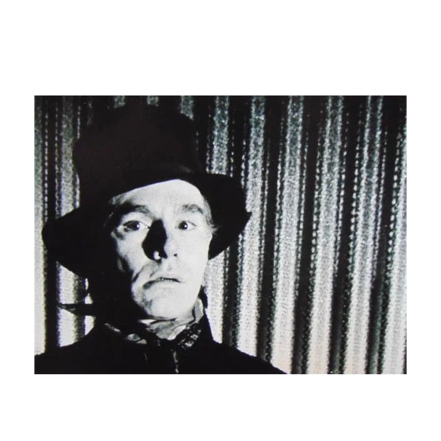 Large photograph, Andy Warhol at the factory unsigned Dimensions: 20" by 16" Bears a pencil inscription Gianfranco Gorgoni...