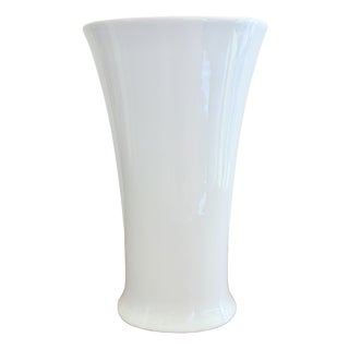 German Glazed Porcelain Vase from AK Kaiser, 1970s For Sale
