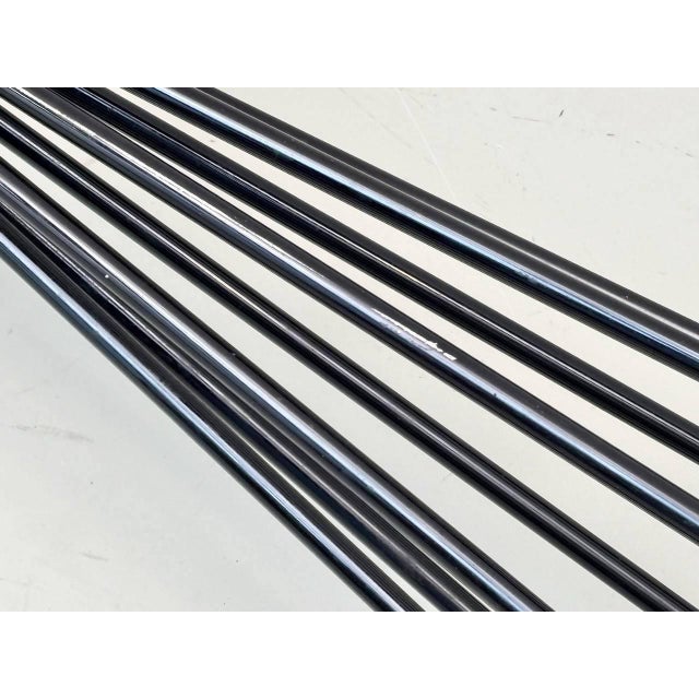 Italian Rotating Umbrella Stand with Brass Elements, Italy, 1950s For Sale - Image 11 of 13