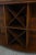 Brown Marble Top Server W. Wine Rack Console For Sale - Image 8 of 12