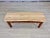 Stylish French Rustic Seating Bench or Side Table Solid Oak For Sale - Image 4 of 12
