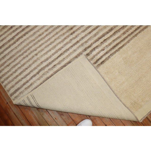 Zabihi Collection Large Contemporary Tulu Mohair Style Turkish Rug - 10'2" x 14'4" For Sale - Image 12 of 12