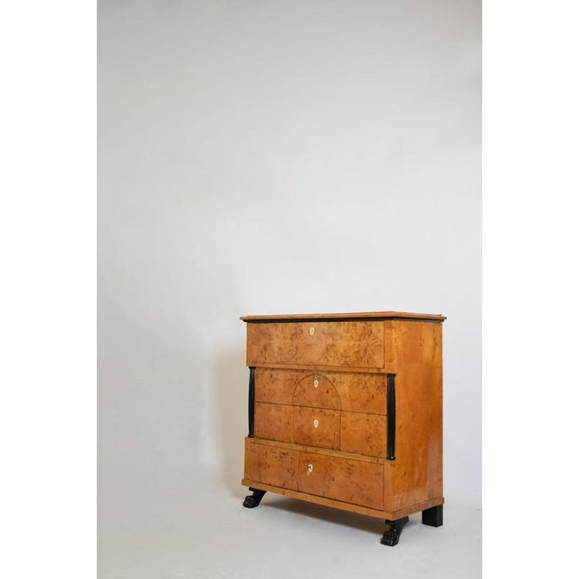 Biedermeier Chest of Drawers, 19th Century For Sale - Image 3 of 6