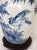 Wood Vintage Mid 20th Century Chinese Blue and White Porcelain Ginger Jar With Birds For Sale - Image 7 of 10