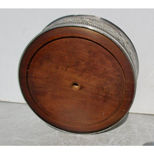 Gorham Gorham Silverplate Wine Coaster Mid-Century For Sale - Image 4 of 8