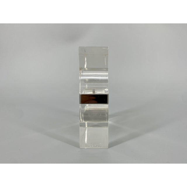 Acrylic Tape Dispenser by Serge Mansau for Fratelli Guzzini, France, 1970s For Sale - Image 8 of 10
