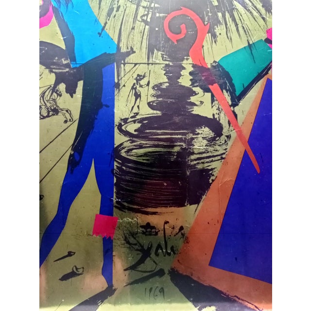 Salvador Dali, Abstract Figures, 1969, Lithograph For Sale - Image 6 of 9
