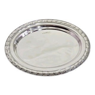 Sterling Silver Snowdrop Trinket Dish from Carrs of Sheffield, 1993 For Sale