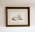White Late 20th Century Art Print Landscape of Old Farm House in Snow With Wreath on Door For Sale - Image 8 of 10