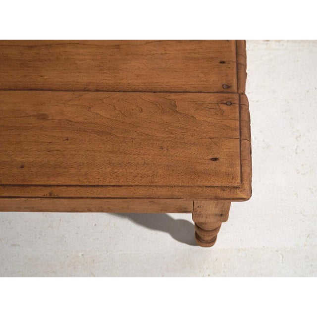 Vintage Pine Low Table, 1930 For Sale - Image 6 of 10