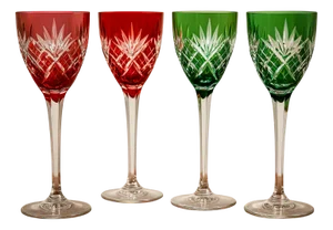 Vintage Wine Glasses, 1950s, Set of 4