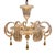 Glass Vintage Murano Chandelier in Clear Blown Glass, 1950s For Sale - Image 7 of 7