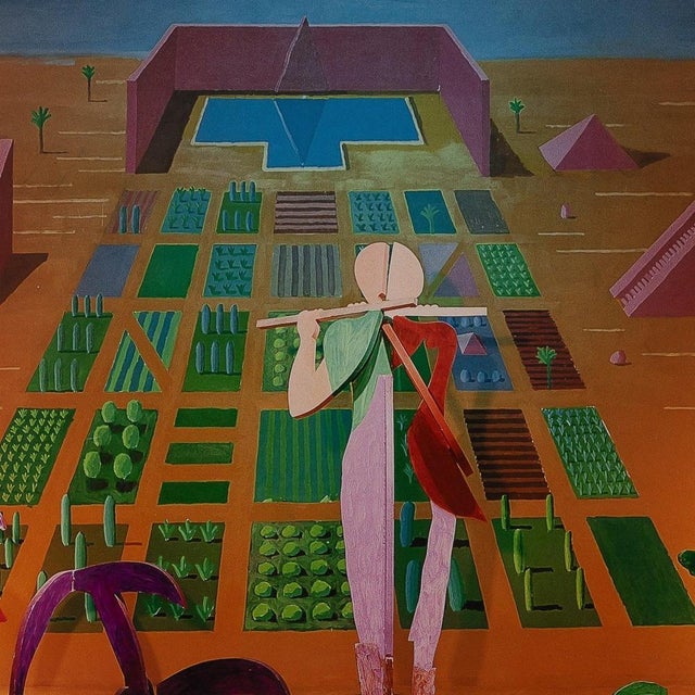 Magic Flute Poster after David Hockney For Sale - Image 5 of 6