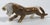 Vintage onyx figure of a tiger on the prowl. This guy may be missing part of one front paw, making him all the more...
