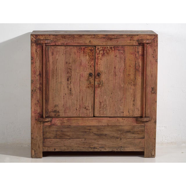Small Antique Two-Door Cabinet, 1900s For Sale - Image 6 of 16