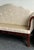 Vintage Regency Ticking Stripe Slipcover Camelback Sofas - A Pair For Sale - Image 11 of 11
