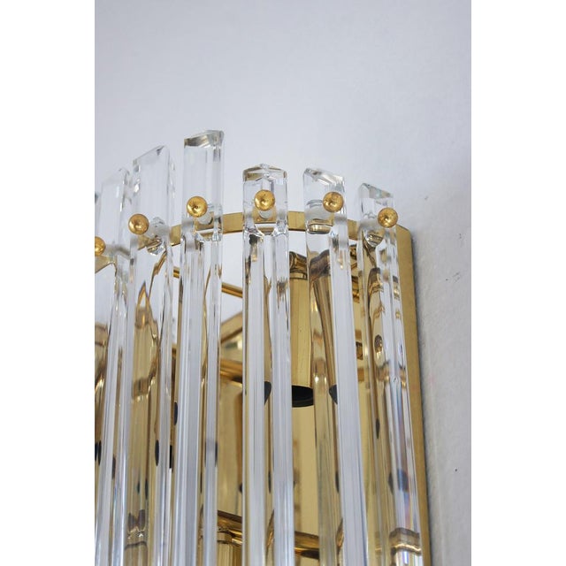 Mid-Century Modern Large Wall Lamps in the style of Venini, Set of 2 For Sale - Image 3 of 7
