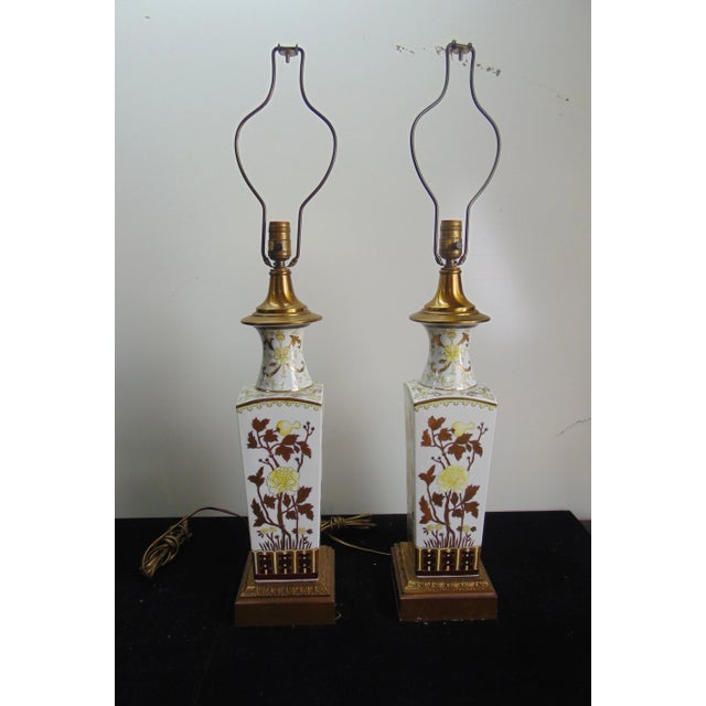 Paul Hanson Chinese Porcelain Vase Form Lamps - a Pair For Sale In Philadelphia - Image 6 of 6