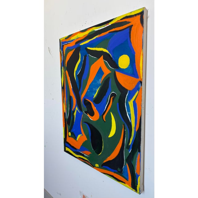 Cross Currents, Contemporary Abstract Painting by Matt Higgins For Sale - Image 4 of 10