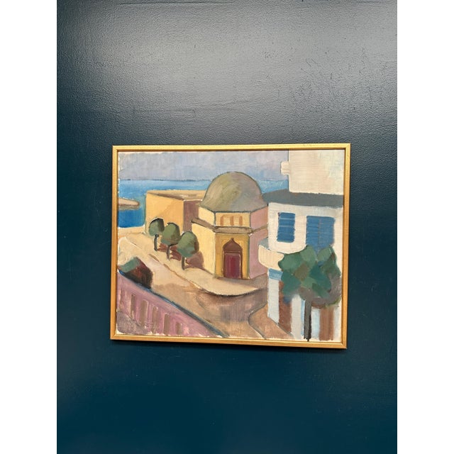 L. Wilton, Rhodes, 1962, Oil Painting on Canvas, Framed For Sale - Image 16 of 18