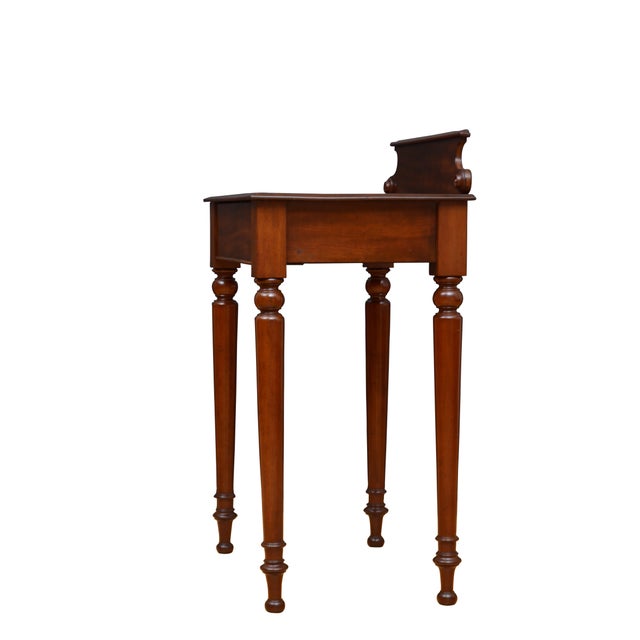 Figured Mahogany Console Table from Druce and Co., 1840 For Sale - Image 6 of 17
