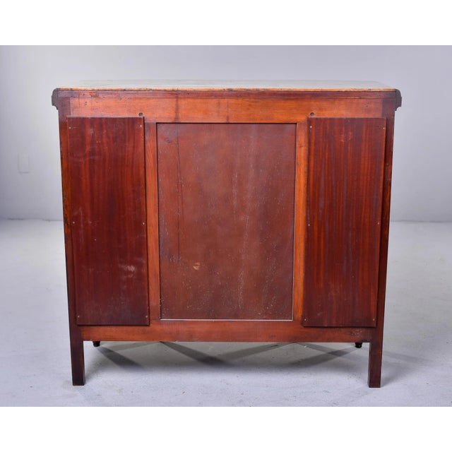 Art Nouveau Style Mahogany Sideboard With Marble Top For Sale - Image 12 of 13
