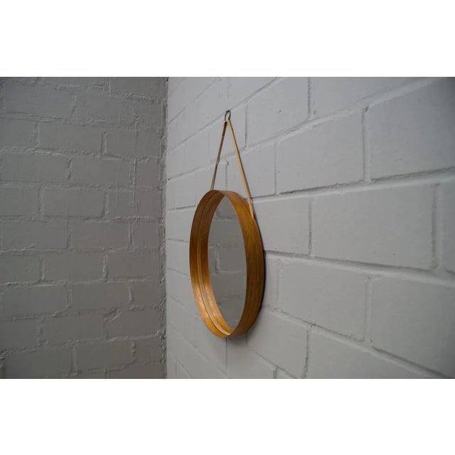 Mid-Century Modern Teak Wall Mirror from Markaryd, 1960s For Sale - Image 3 of 11