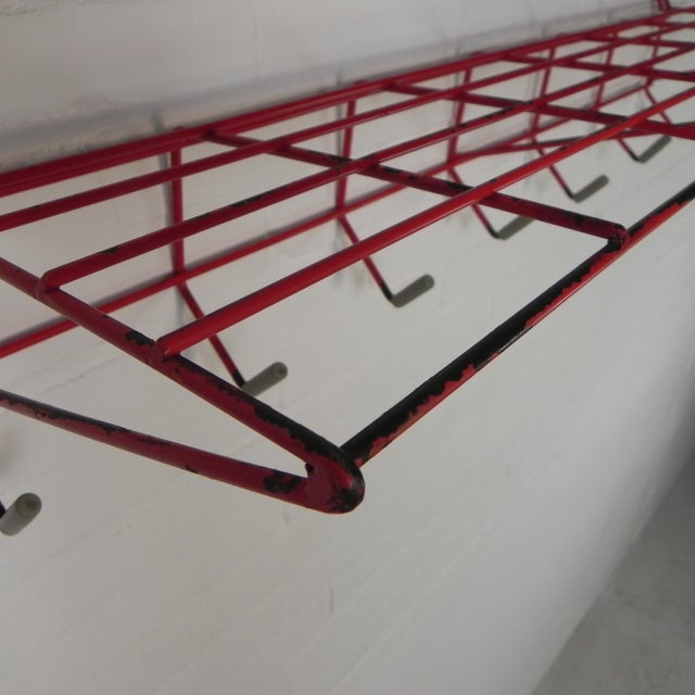 Mid-Century Modern Wall Coat Rack by Friso Kramer, 1958 For Sale - Image 3 of 14