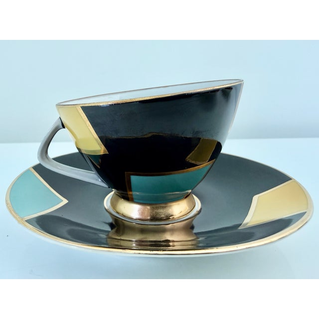 1960s Avant-Garde Espresso Coffee Set From 60's for 6 People - Set of 12 For Sale In Miami - Image 6 of 12