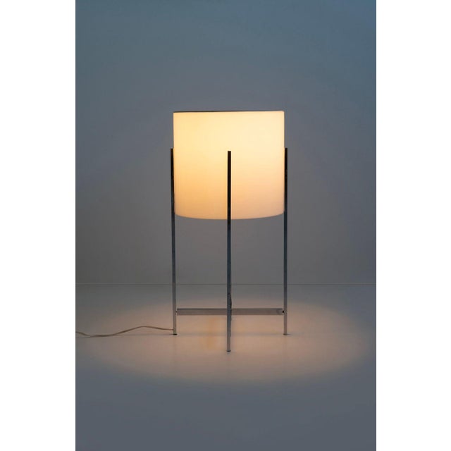 Chromed Brass & Acrylic Table Lamp by Paul Mayen for Habitat, 1955c. Designer / Manufacturer • Designed by Paul Mayen,...