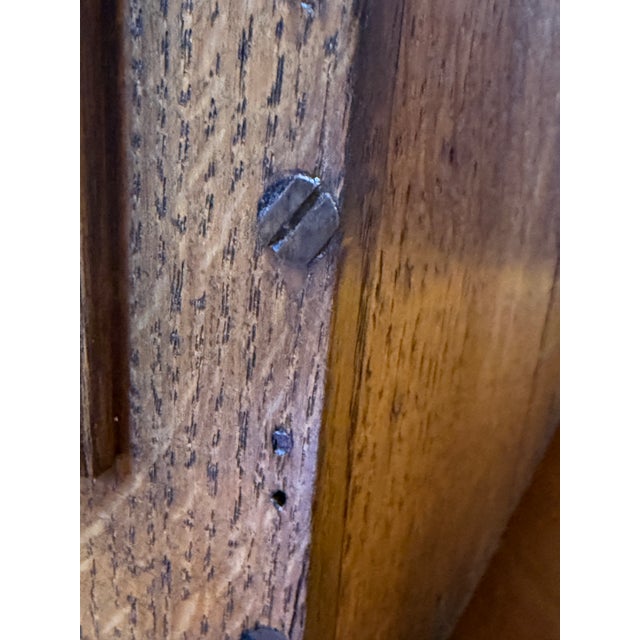 Georgian Miniature Oak Cabinet - Apprentice / Master's Sample England, C. 1765-1795 For Sale - Image 9 of 9