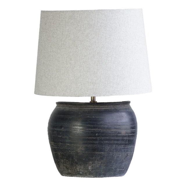 Matthew Izzo Home Cunmin Pot Table Lamp For Sale