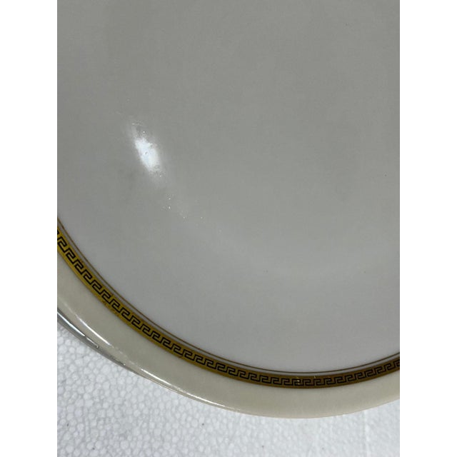 Service with Gold Greek Frieze by A. Vignaud for Limoges, Set of 18 For Sale - Image 10 of 18