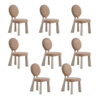 Mary II Dining Chairs by Ottiu, Set of 8 For Sale
