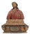 Antique Late 17th century Spanish Polychrome Wooden Reliquary Bust For Sale