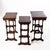 Late 19th Century Walnut Nesting Tables For Sale - Image 9 of 17