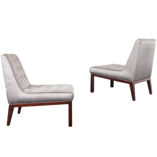 Dunbar Slipper Chairs by Edward J. Wormley For Sale