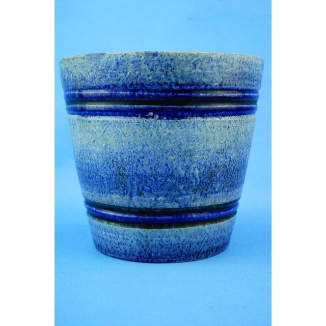 Ceramic 20th Century Futurist Ceramic Cachepot Vase by Nicolaj Diulgheroff for MGA Albisola Savona, Italy., 1920s For Sale - Image 7 of 18