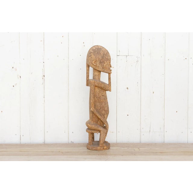 19th Century 19th Century Primitive Tall African Statue For Sale - Image 5 of 11