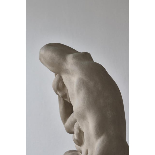 Art Nouveau Zeus & Io Sculpture in Terracotta by Kai Nielsen for Kähler, Denmark, 1922 For Sale - Image 12 of 18