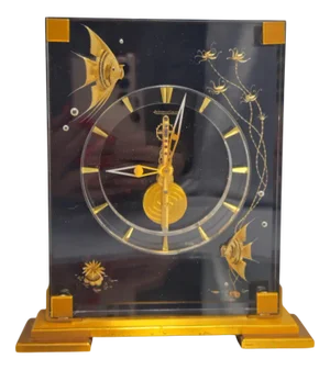 Vintage Marina 8 Days Clock from Jaeger-LeCoultre, 1970s