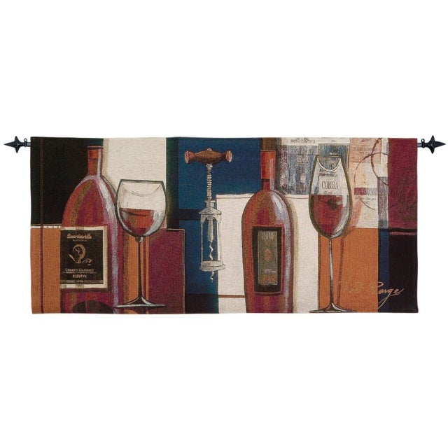 This beautiful tapestry is woven on a jacquard loom by skilled weavers, keeping alive the centuries old tradition of...