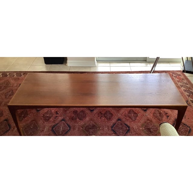 Mid-Century Modern 1960s Heltborg Møbler Rosewood Coffee Table Designed by Erling Torvits Model 165 For Sale - Image 3 of 9
