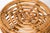 Wood Rattan and Wicker Round Pouf by Tito Agnoli, Italy, 1960s For Sale - Image 7 of 12