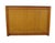 Vintage Compact Oak Liquor Cabinet or Petite Sideboard With Rattan For Sale - Image 12 of 12