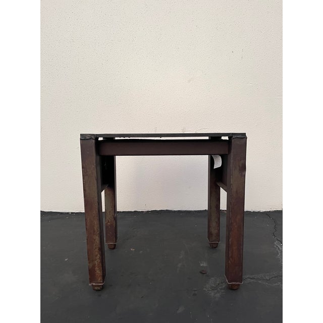 Mid 20th Century Mid 20th Century Fm Side Table - Metal For Sale - Image 5 of 8