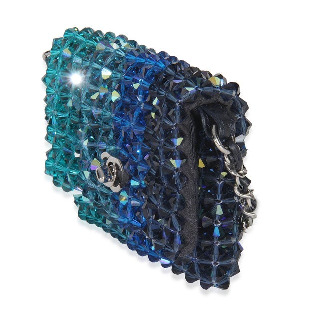 Comes with the original box. Item #: Z150900 Interior Material: Fabric Size: Micro Handbag Closure Type: Turnlock...