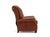 Animal Skin Hancock & Moore Red Leather 3-Piece Living Room Set – Pair of Sofas & Matching Tufted Recliner For Sale - Image 7 of 7