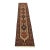 Yalameh Runner 2’1” X 9’3” Ivory Wool Vintage Tribal Hand-Knotted Rug For Sale